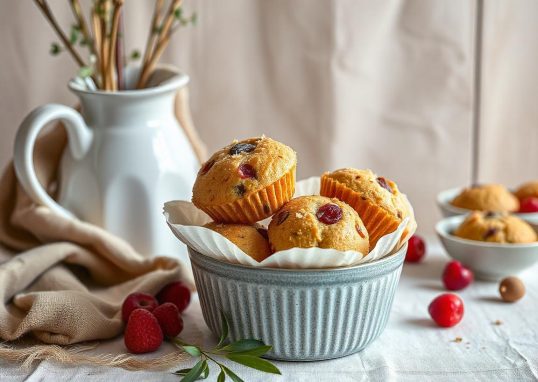 Muffin ai frutti di bosco