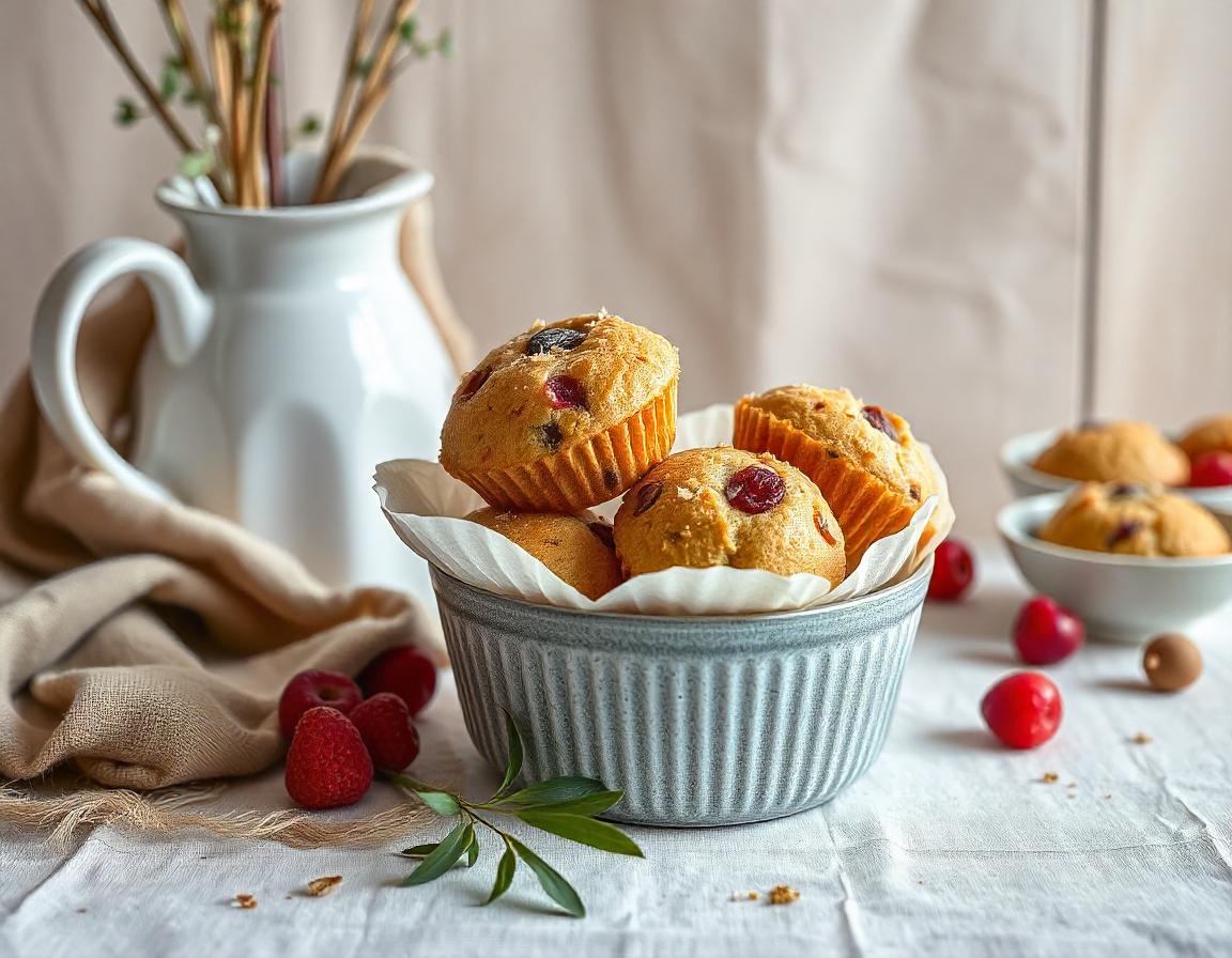 Muffin ai frutti di bosco