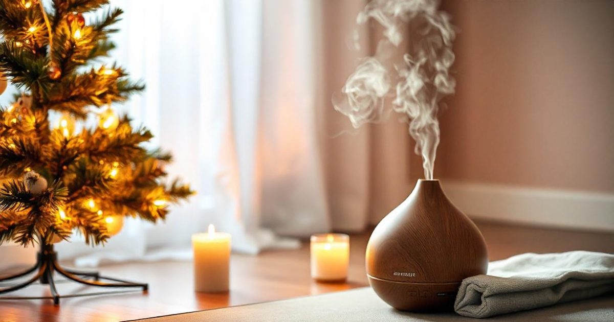 Diffusore,tappetino,yoga, natale