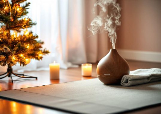 Diffusore,tappetino,yoga, natale