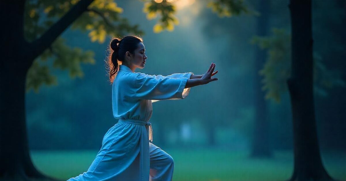 Bosco, alberi,tai chi